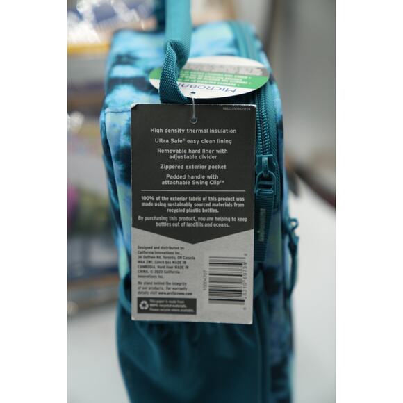 Clear Back-to-School Bundle | Tan Transparent Backpack + Blue Fulton Lunchbox - Picture 6 of 16